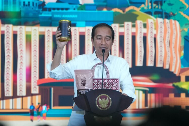 Presiden Jokowi Resmikan Gedung AMANAH, Dorong Peningkatan Nilai Komoditas dan Ekonomi Lokal Aceh