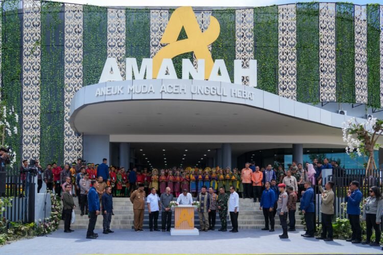 AMANAH Youth Creative Hub Diresmikan: Simbol Kepedulian Presiden Jokowi untuk Anak Muda Aceh