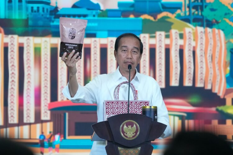 Resmikan AMANAH, Presiden Jokowi: Produk bisa Saingi Merk Dunia