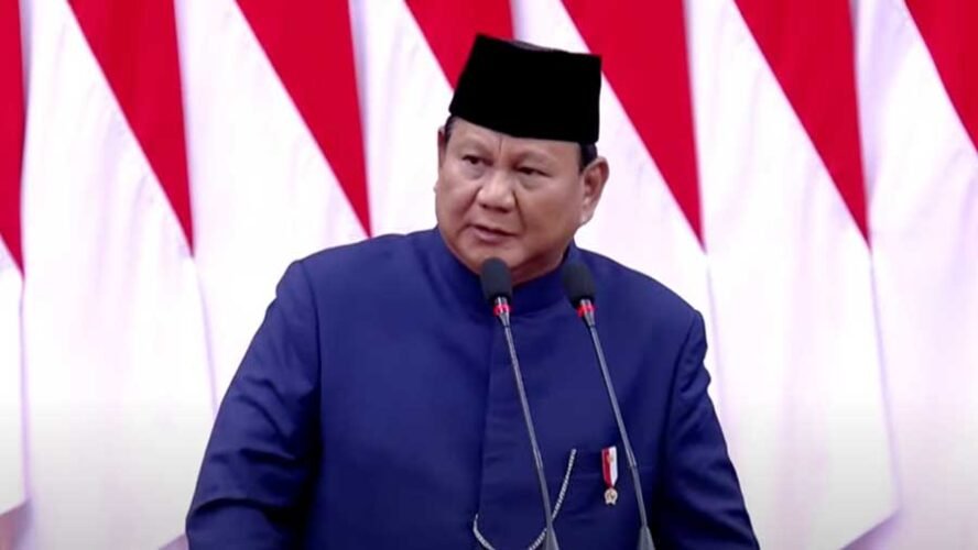 Pidato Perdana Presiden Prabowo: Semangat Optimisme dan Persatuan Menuju Indonesia Emas 2045