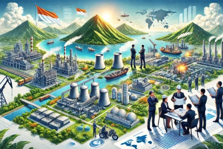 Hilirisasi dan Energi Terbarukan Pilar Utama Pertumbuhan Ekonomi Masa Depan