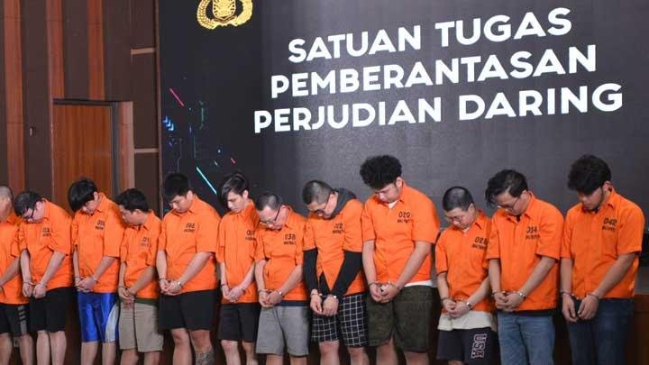 Aparat Keamanan Berhasil Tangkap Sindikat Judi Daring Jaringan Kamboja
